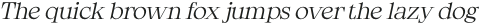 Renly Italic otf (400)