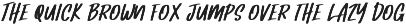 Marked Simple Marker Font preview
