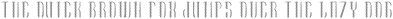 BourbonFont TextureFX otf (400)