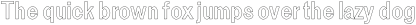 Perkin Outline otf (400)
