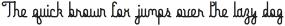 Mocha Script otf (700) Sample