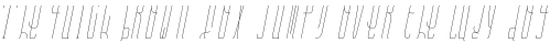Belau Tall Deco Light Cursive otf (300) Sample
