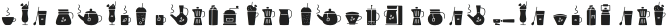 Jabana Extras Coffee Bar Icons otf (400)