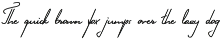 Fern Whisper - classy signature font preview