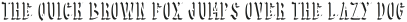 HudsonFont ShadowFX otf (400) Sample