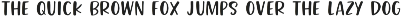 Skinny Jeans Font Trio font preview