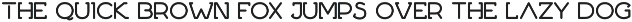 Flare - Futuristic Science Font font preview
