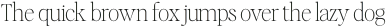 The One Extra Light otf (200)
