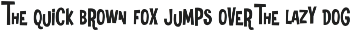 Adventure Cartoon Font font preview