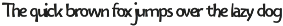 Bangbang font preview