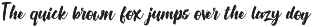 Quacky Font preview