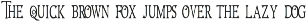 Hallows Typeface preview