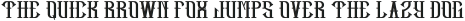 HipsterFont Regular otf (400) Sample