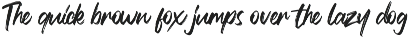 Vandals Handstylish Font preview