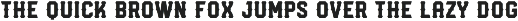 Godou Grande - Display Font preview