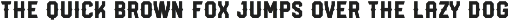 Godou Grande - Display Font preview