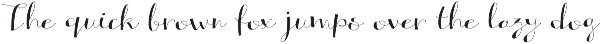 Contrast hand font Alterscript preview
