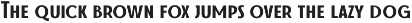 MADE TheArtist font preview