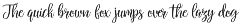 Salbatora Script font preview