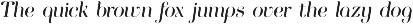 Curator Italic font preview