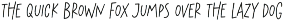 English Speakers Font preview