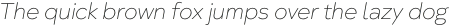 Taro Thin Italic otf (100)