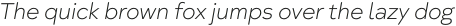 Taro ExtraLight Italic otf (200)