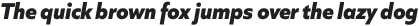Quiet Sans ExtraBold Italic otf (700)
