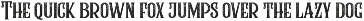 Rumble Brave Typeface preview