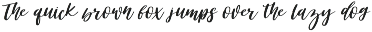 Battery Script font preview