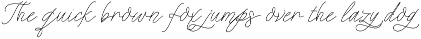 Que Sera Monoline Script preview