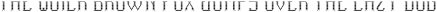 BackWaterFont LightFX otf (300)
