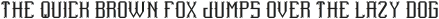BackWaterFont Base otf (400) Sample