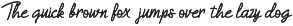 Humienly font preview