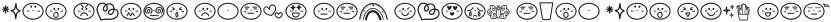 Emoji Doodle Regular otf (400) Sample