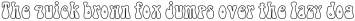 Funky Bite Outline otf (400)