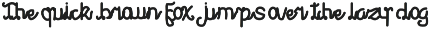 Gluefint - Acrobatic Retro Font preview