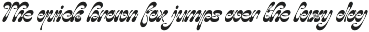 Amiza - Psychedelic Font font preview