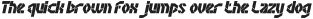 THE FLAT SHAPE Bold Italic otf (700)