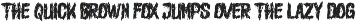 Tengah Wengi - Horror Font preview