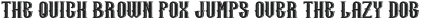 FridayNightFont Rough otf (400)
