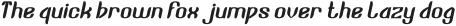 Rabbit and Carrot Bold Italic otf (700)