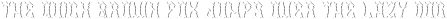 SakuraFont ShadowFX otf (400) Sample
