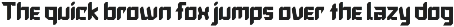 Slaxing - Sporty Display Font preview