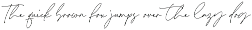 Something Beauty Font preview