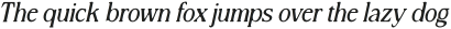 ClevonBlur-Italic otf (400)