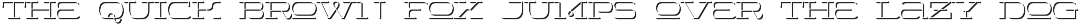 Wide Display Complete font preview