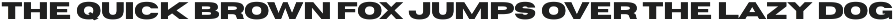 Horizon - Wide Sans Serif font preview