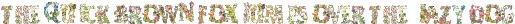 Bouqet Water Color Display otf (400)
