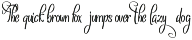 Vytorla Font Trio preview